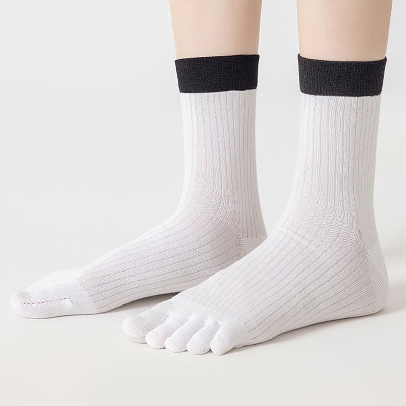 Plusock Casual Colorblock Alignment Socks(3 Pairs) - image 9