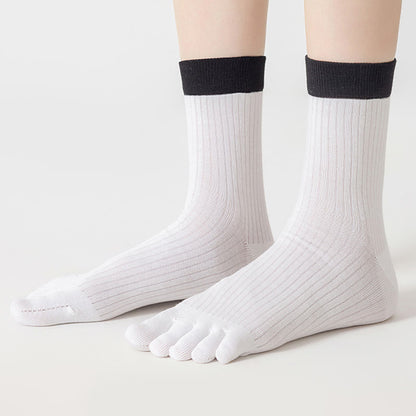 Plusock Casual Colorblock Alignment Socks(3 Pairs) - image 9