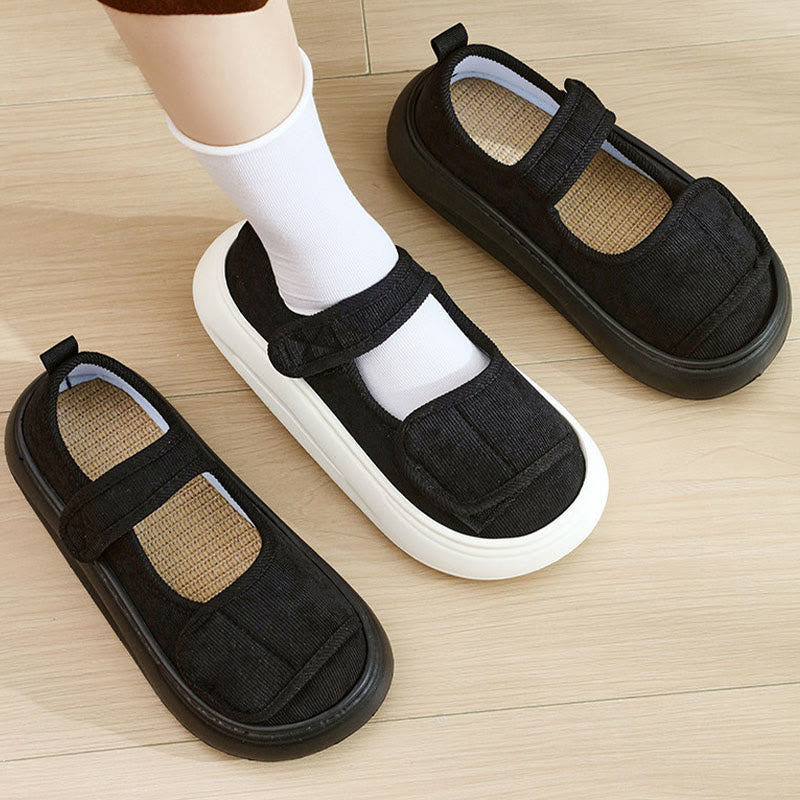 Plusock Plus Size Wide Open Design Slippers - image 6