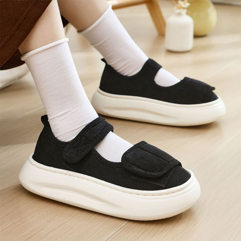 Plusock Plus Size Wide Open Design Slippers - image 4