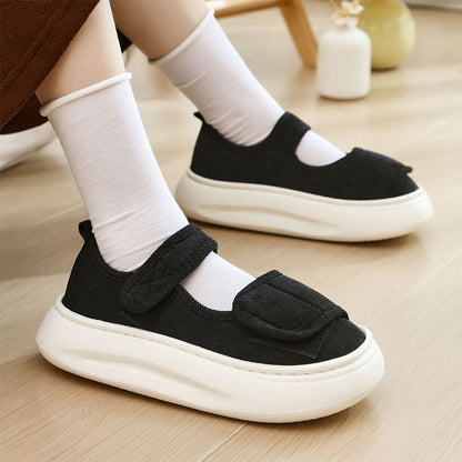 Plusock Plus Size Wide Open Design Slippers - image 4
