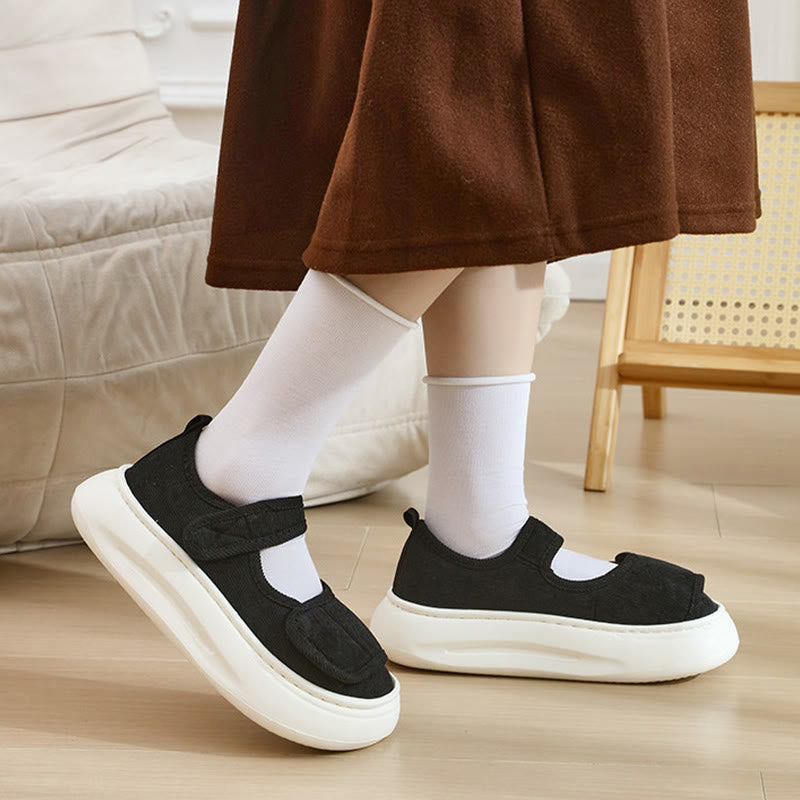 Plusock Plus Size Wide Open Design Slippers - image 3