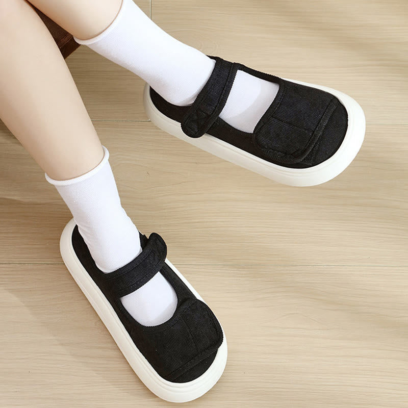 Plusock Plus Size Wide Open Design Slippers - image 5