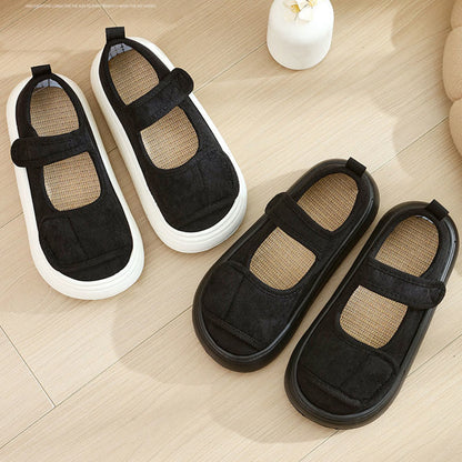 Plusock Plus Size Wide Open Design Slippers - image 12