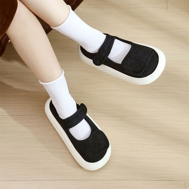 Plusock Plus Size Wide Open Design Slippers - image 2