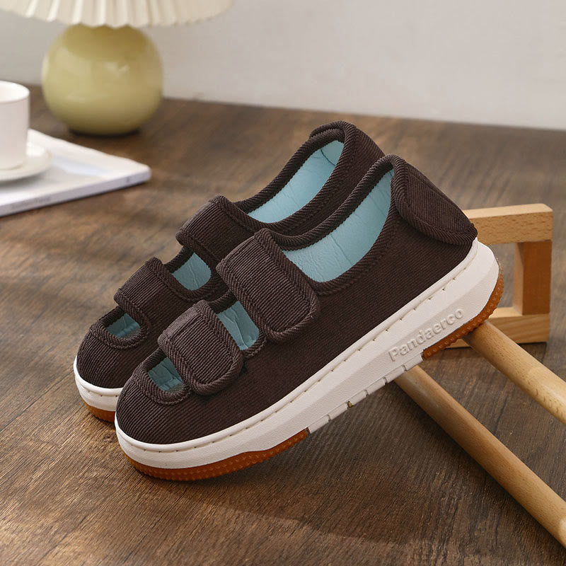 Plusock Plus Size Adjustable Slippers - Brown - EU45-46(US11-12) - image 8