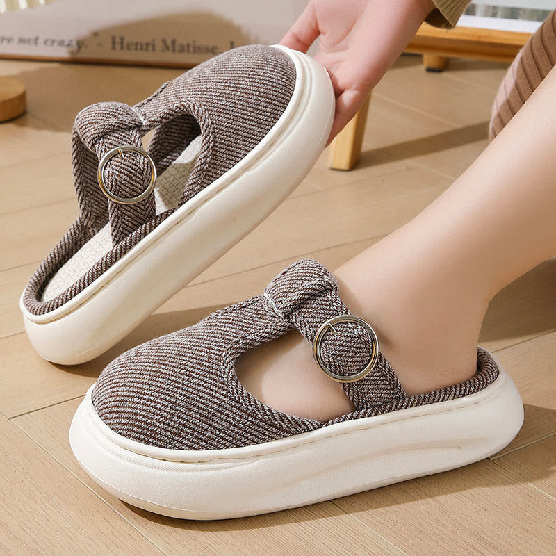 Plusock Plus Size Cozy Thick Sole Slippers - image 9