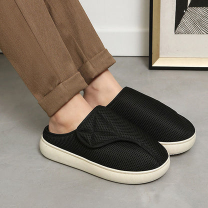 Plusock Plus Size Breathable Mesh Upper Slippers - image 2