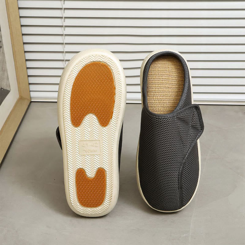 Plusock Plus Size Breathable Mesh Upper Slippers - image 12