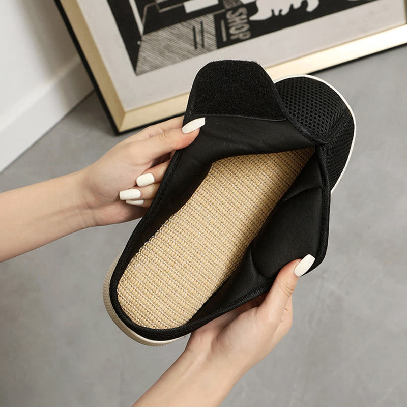Plusock Plus Size Breathable Mesh Upper Slippers - image 4