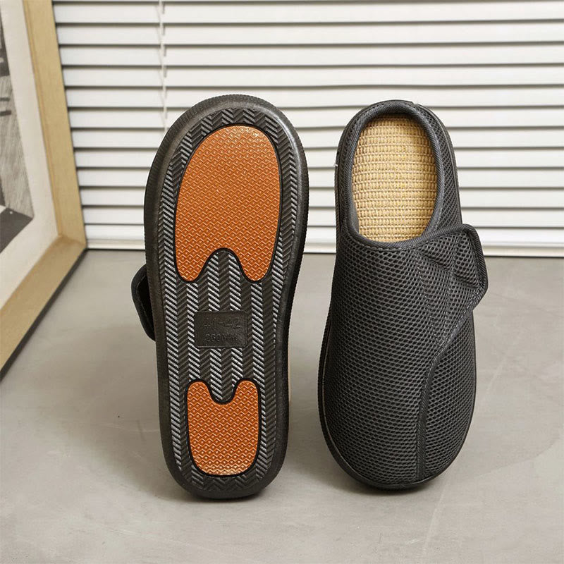 Plusock Plus Size Breathable Mesh Upper Slippers - image 11