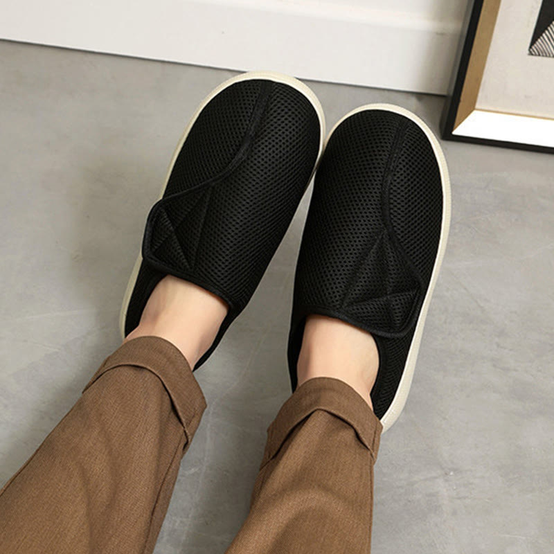 Plusock Plus Size Breathable Mesh Upper Slippers - image 1