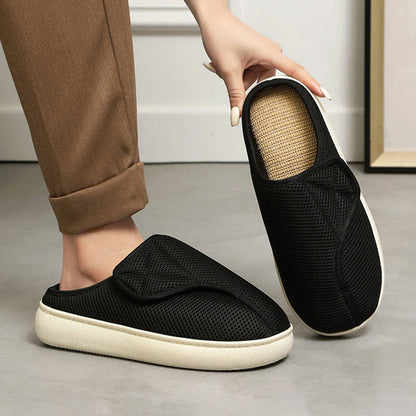 Plusock Plus Size Breathable Mesh Upper Slippers - image 10