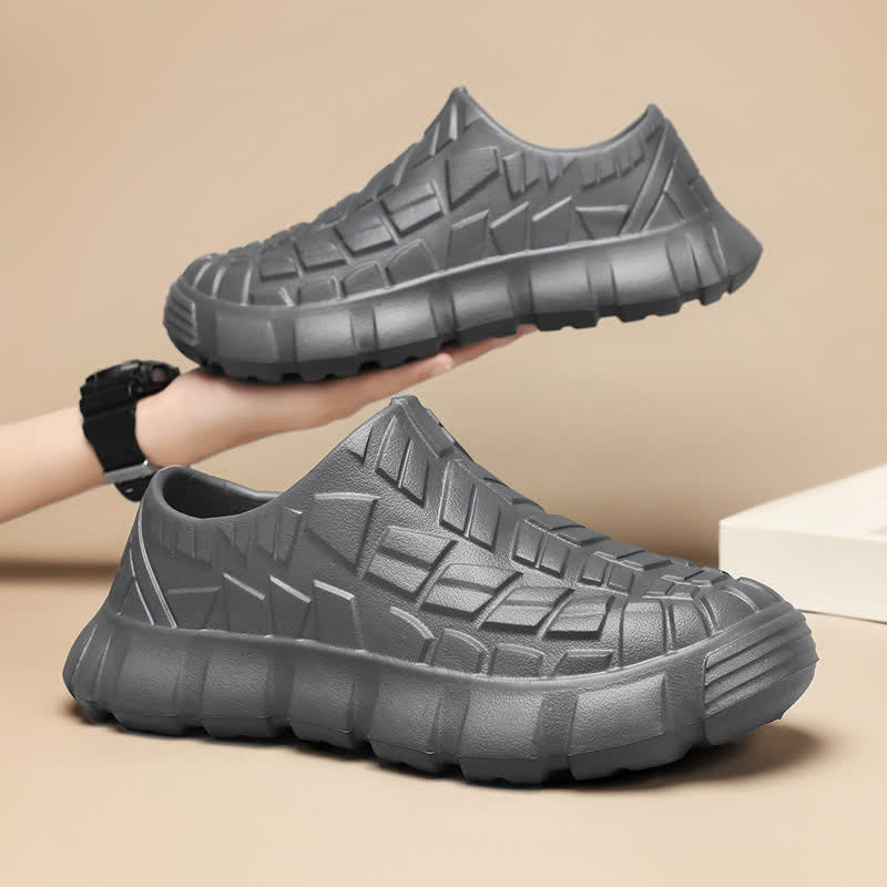 Plusock Slip Resistant Work Shoes - Grey - EU44-45(US10-11) - image 15