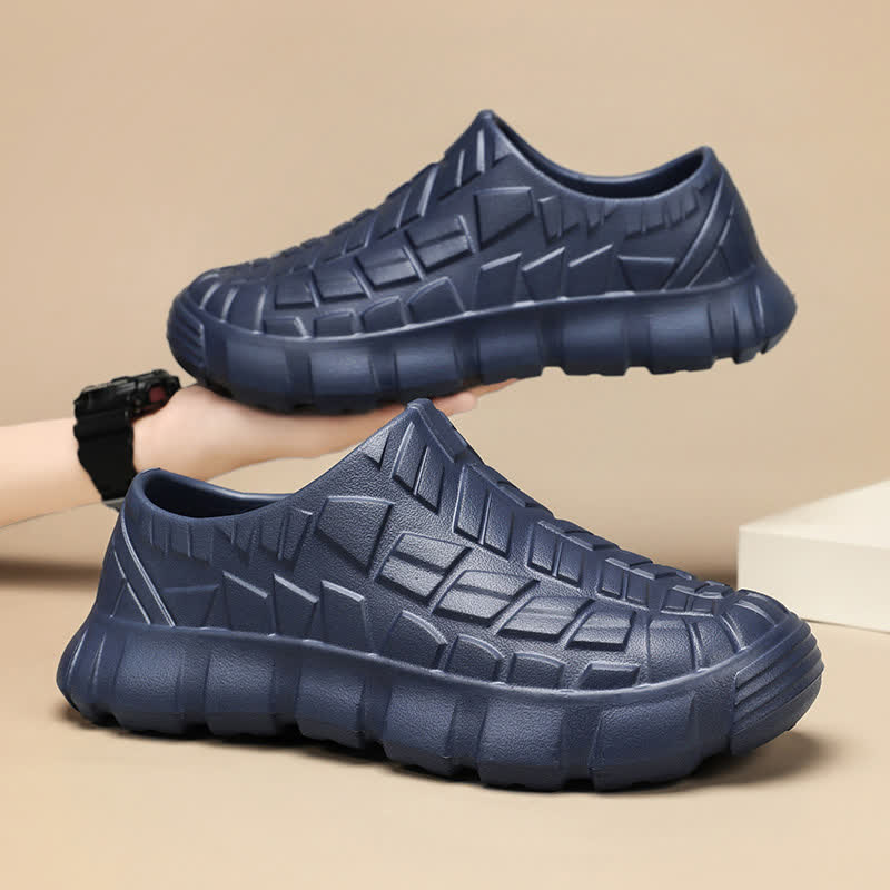 Plusock Slip Resistant Work Shoes - Navy Blue - EU44-45(US10-11) - image 16