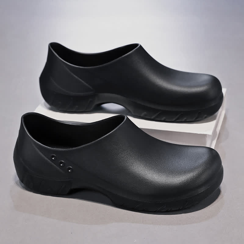 Plusock Slip Resistant Breathable Work Shoes - Black - EU44-45(US10-11) - image 9