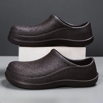 Plusock Water Friendly Slip On Work Shoes - Brown - EU46(US12) - image 12