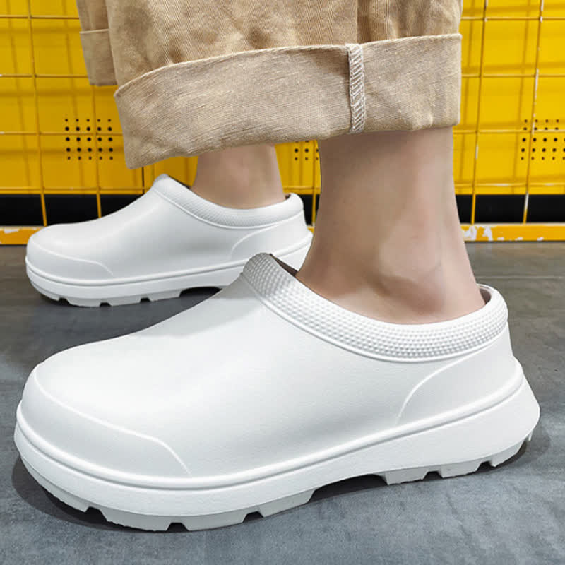 Plusock Solid Color Waterproof Work Shoes - image 4