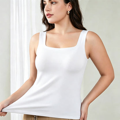 Plusock Plus Size Square Neck Cooling Sensation Tank Top - image 4