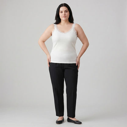 Plusock Lace Trim Modal Tank Top(2 Pieces) - image 2