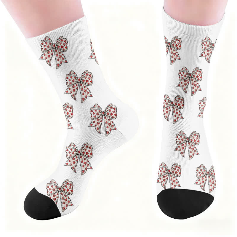 Plusock Bowknot Flag Butterfly Socks - image 4