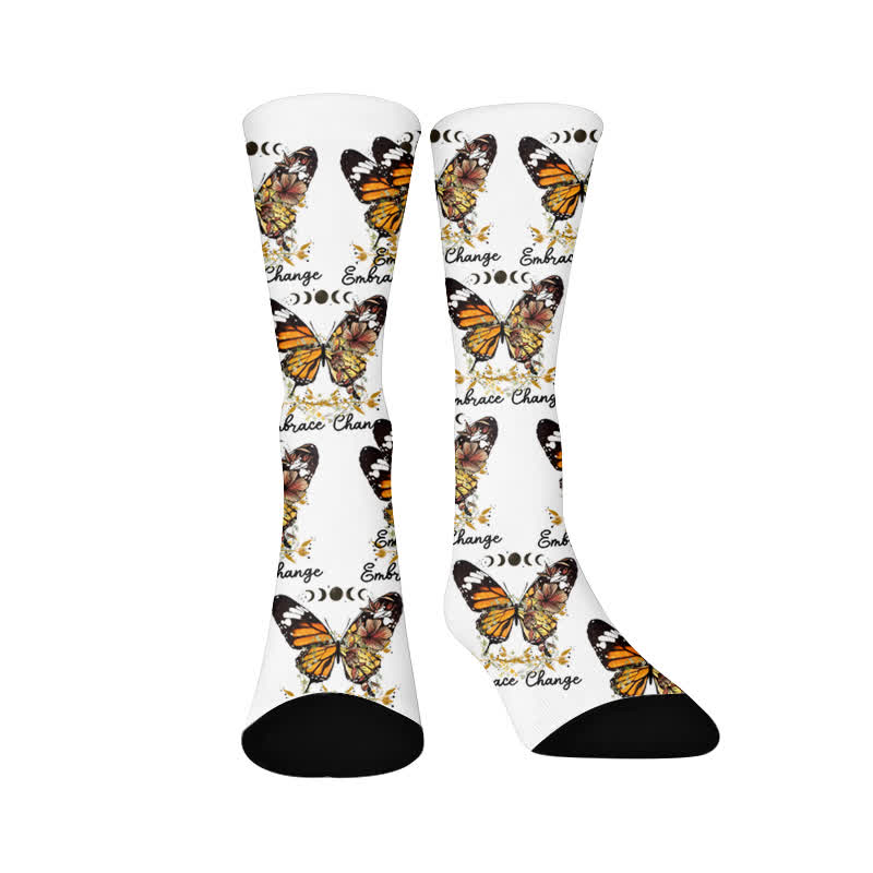 Plusock Bowknot Flag Butterfly Socks - Vintage(1 Pair) - EU37-44(US4-10) - image 9