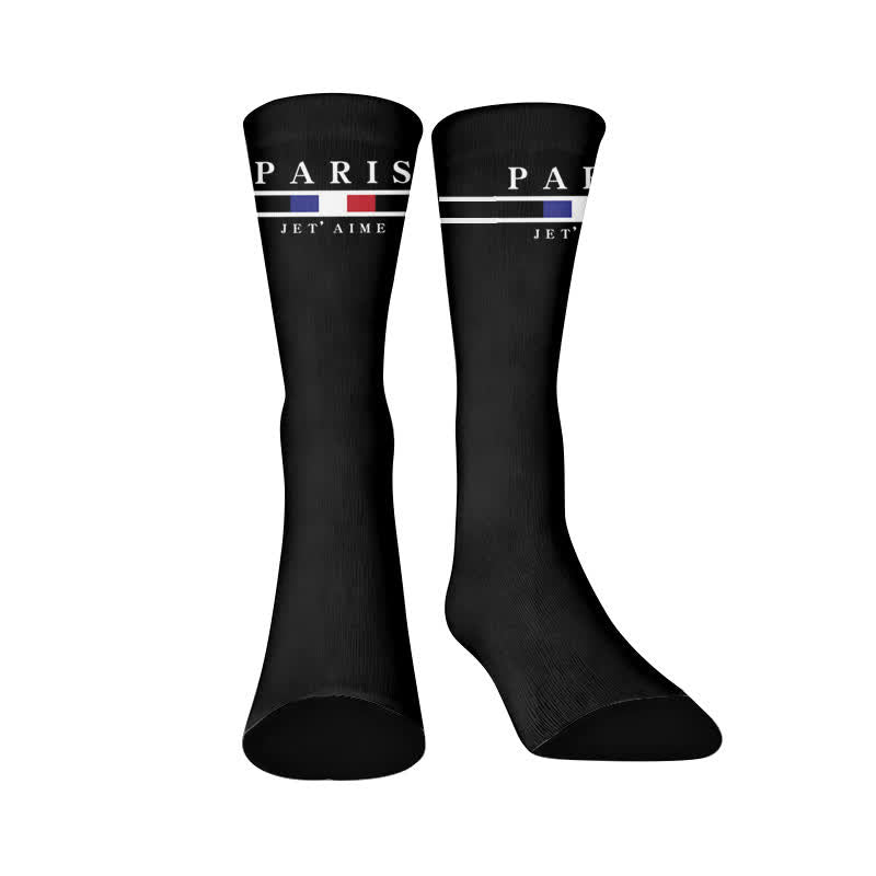 Plusock Racing Paris Flag Socks - Paris(1 Pair) - EU37-44(US4-10) - image 8
