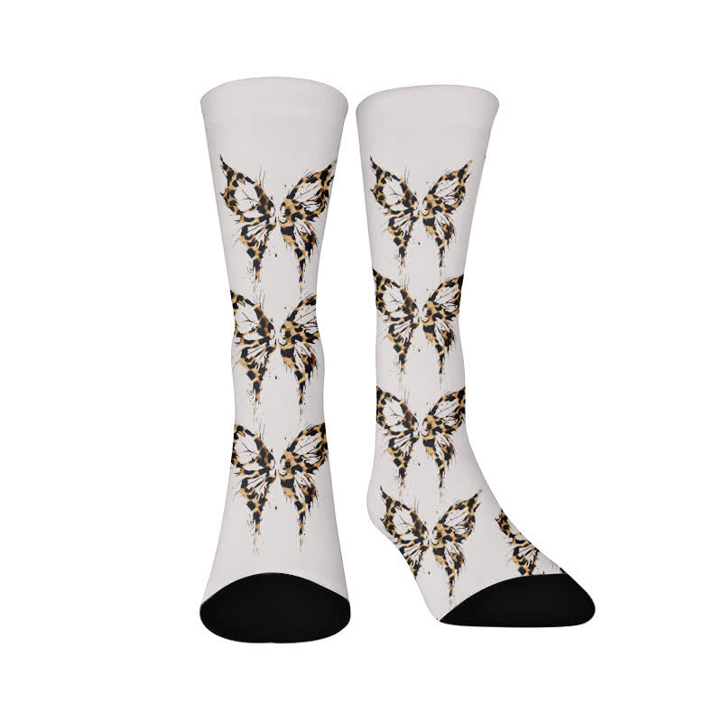 Plusock Leopard Butterfly Heart Socks - Butterfly(1 Pair) - EU37-44(US4-10) - image 8