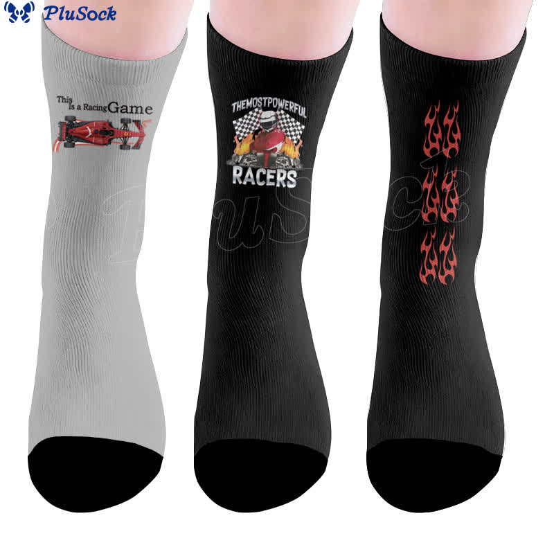 Plusock Racing Flag Socks - image 0