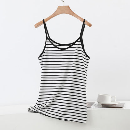 Plusock Plus Size Striped Tank Top - B - 6XL - image 8
