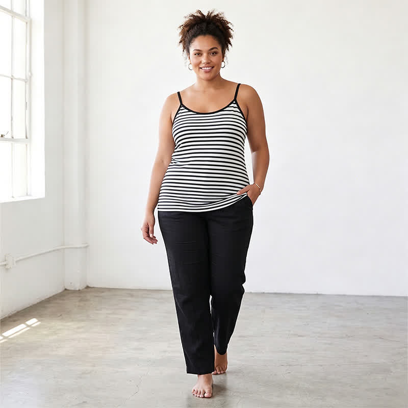 Plusock Plus Size Striped Tank Top - image 6