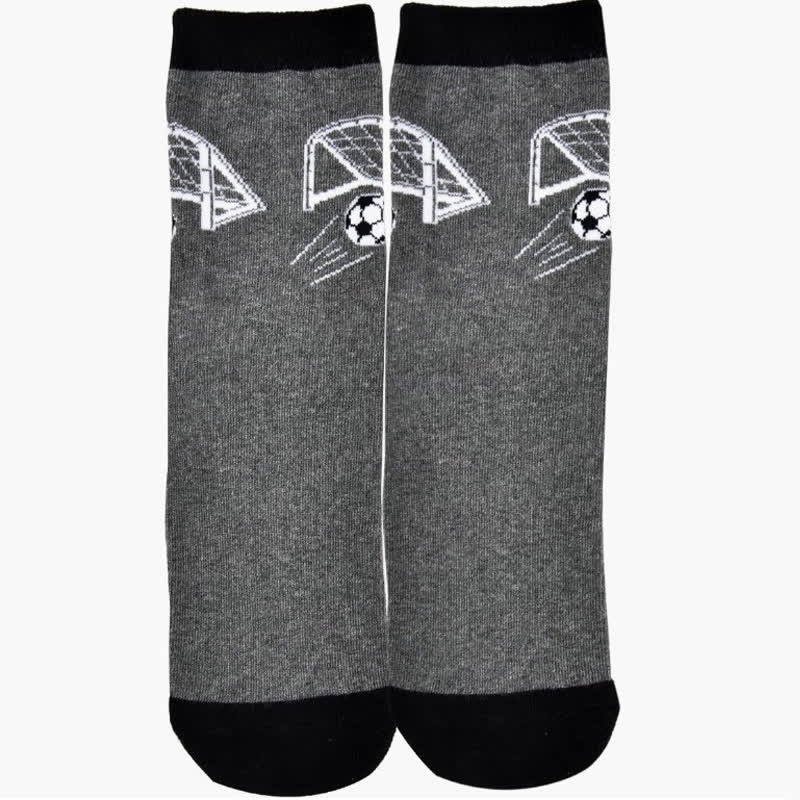 Plusock Football Quote Cotton Quarter Socks(2 Pairs) - image 3