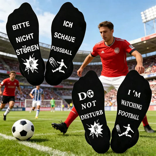 Plusock Football Quote Cotton Quarter Socks(3 Pairs) - image 0