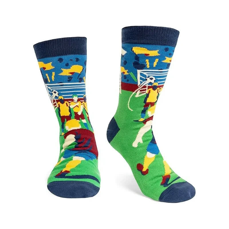 Plusock Soccer Slogan Quarter Socks(2 Pairs) - image 3