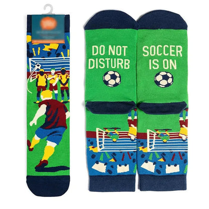 Plusock Soccer Slogan Quarter Socks(2 Pairs) - image 2