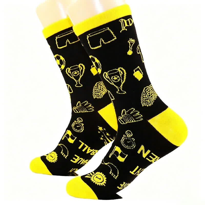 Plusock Soccer Slogan Quarter Socks(2 Pairs) - image 9