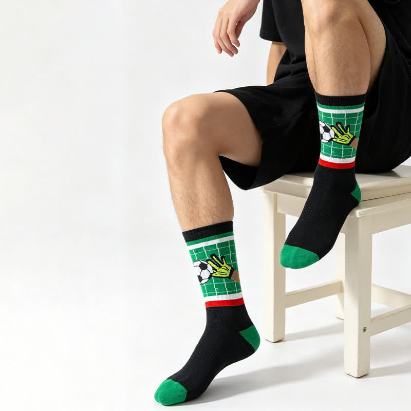 Plusock Soccer Stripe Quarter Socks(3 Pairs) - image 1