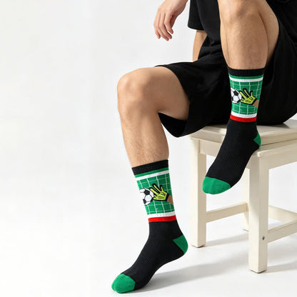 Plusock Soccer Stripe Quarter Socks(3 Pairs) - image 1