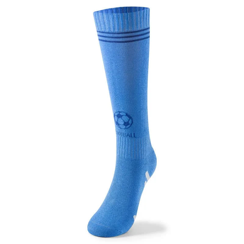Plusock Cotton Football Knee High Socks(3 Pairs) - Light Blue - EU37-41(US4-7.5) - image 6