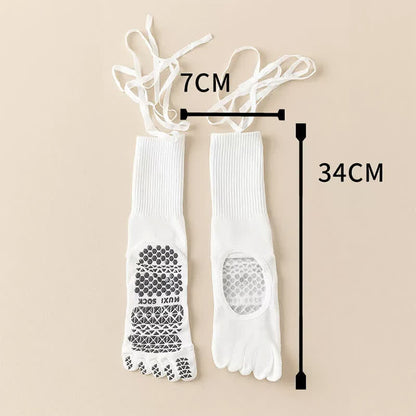 Plusock Ballet Wrap Grip Toe Socks(2 Pairs) - image 7