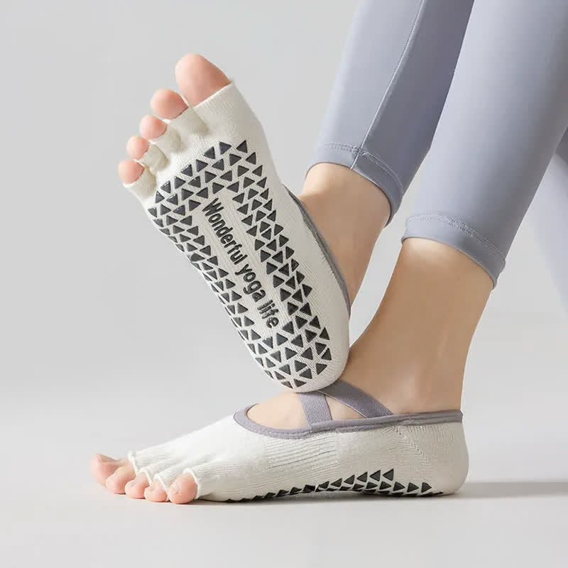 Plusock Low Cut Toe Grip Socks(2 Pairs) - image 1