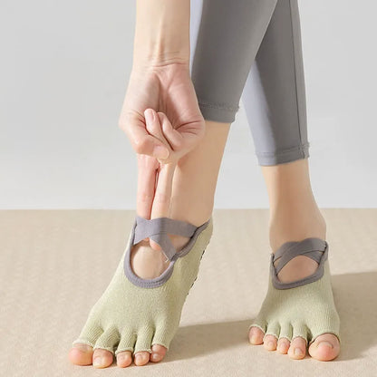 Plusock Low Cut Toe Grip Socks(2 Pairs) - image 3