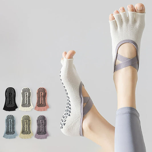 Plusock Low Cut Toe Grip Socks(2 Pairs) - image 0