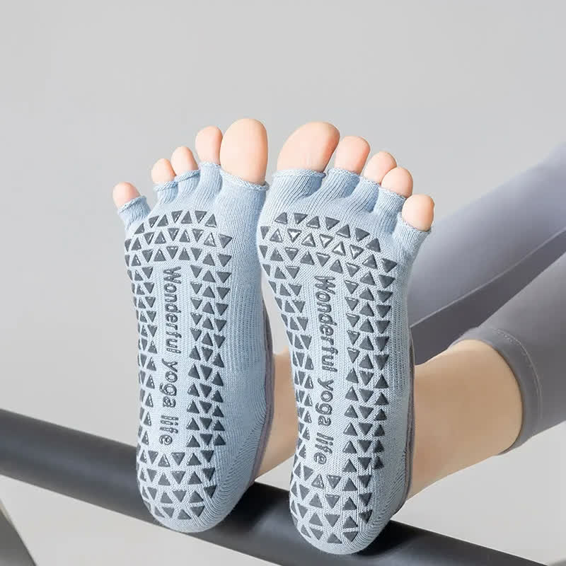 Plusock Low Cut Toe Grip Socks(2 Pairs) - image 2