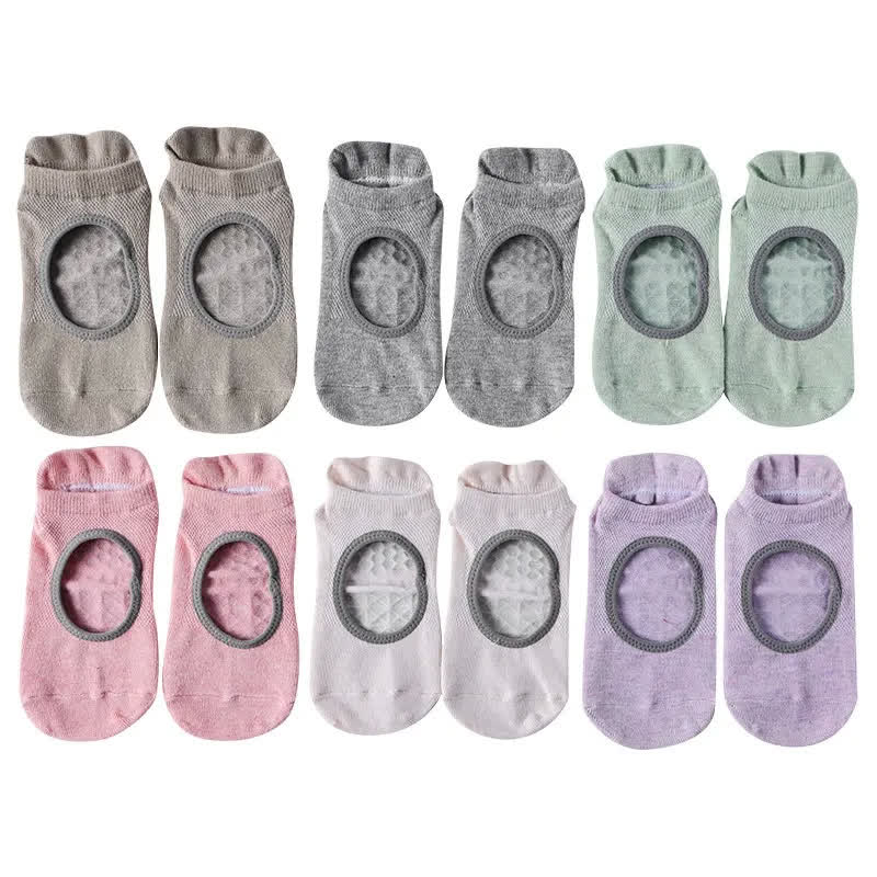 Plusock Pilates Non Slip Grip Socks(2 Pairs) - image 3