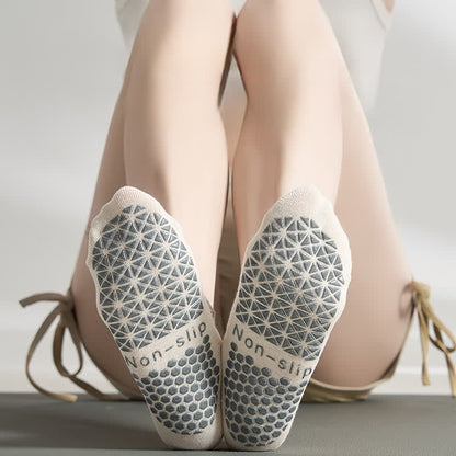 Plusock Pilates Non Slip Grip Socks(2 Pairs) - image 0