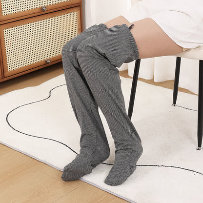 Plusock Minimal Ribbed Overknee Sleep Socks - image 3