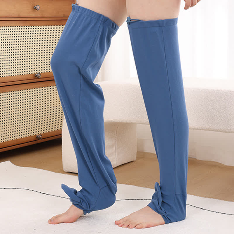 Plusock Minimal Ribbed Overknee Sleep Socks - image 1