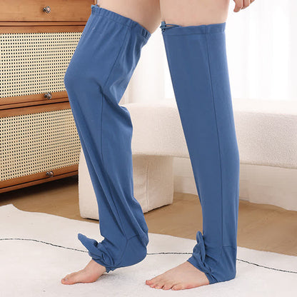 Plusock Minimal Ribbed Overknee Sleep Socks - image 1