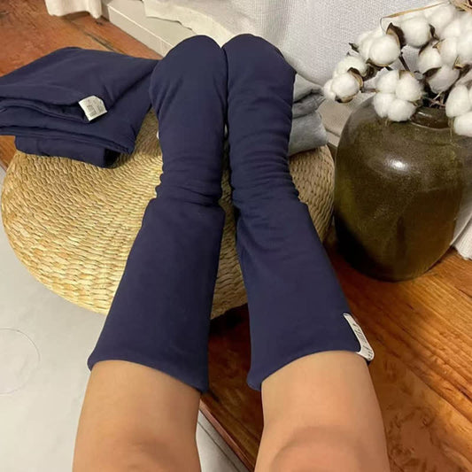 Plusock Cotton Lounge Sleep Socks - image 0